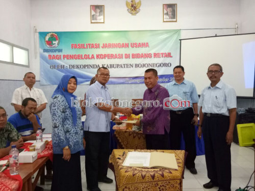 Dekopinda Bojonegoro Fasilitasi Kerja Sama antar Koperasi di Bidang Retail