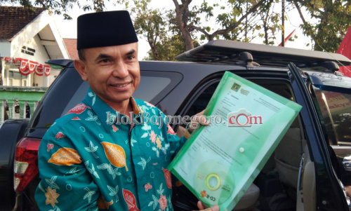 Berharap Transparan, Wabup Daftar Bacabup ke PPP