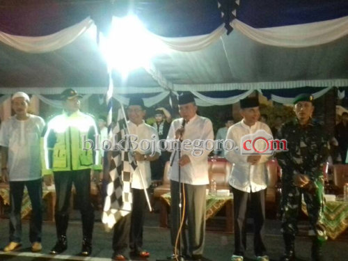 Bupati Lepas 64 Peserta Takbir