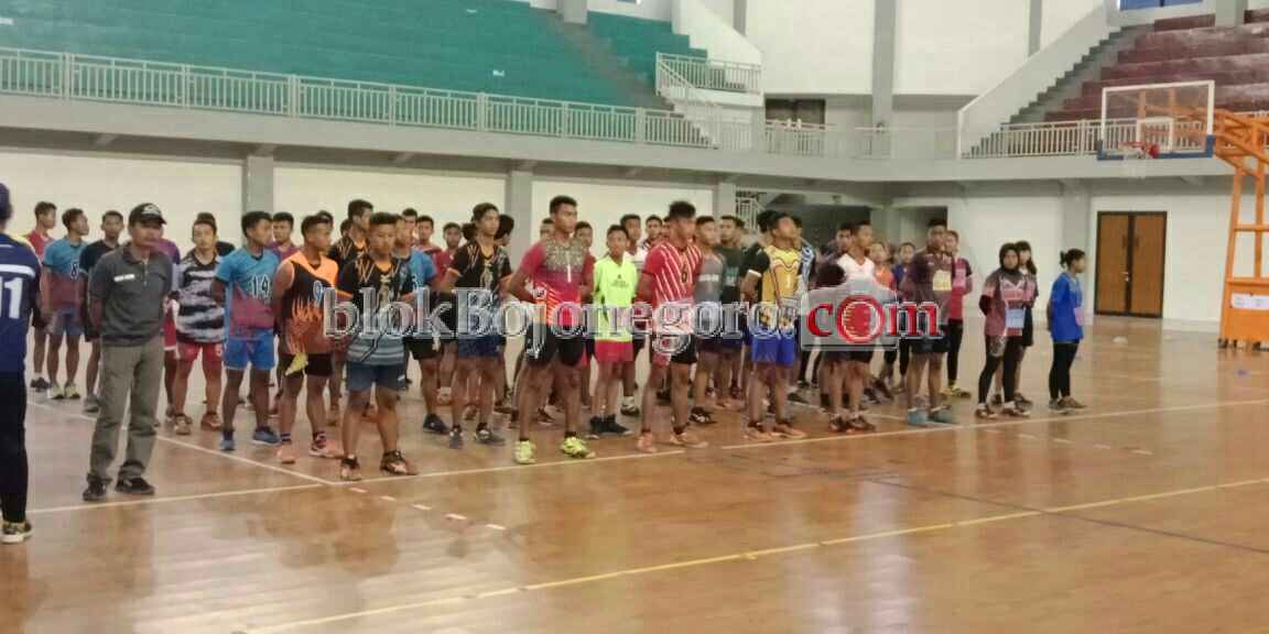 100 Atlet Voli dari 16 Klub Ikut Seleksi Kabupaten