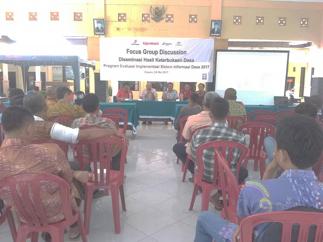 IDFoS Fasilitasi Diskusi Hasil Riset OGP Kecamatan Gayam