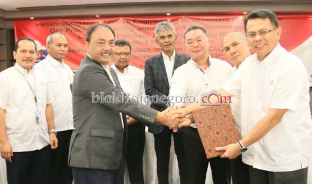 Kontrak EPC GPF Lapangan Gas J-TB Ditandatangani