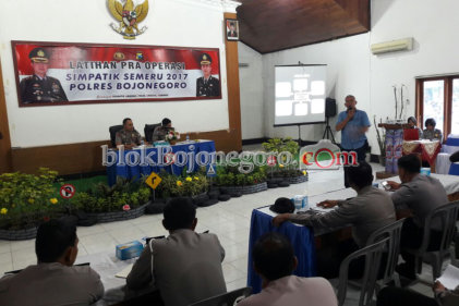Jelang Operasi Simpatik, Polres Gelar Latihan