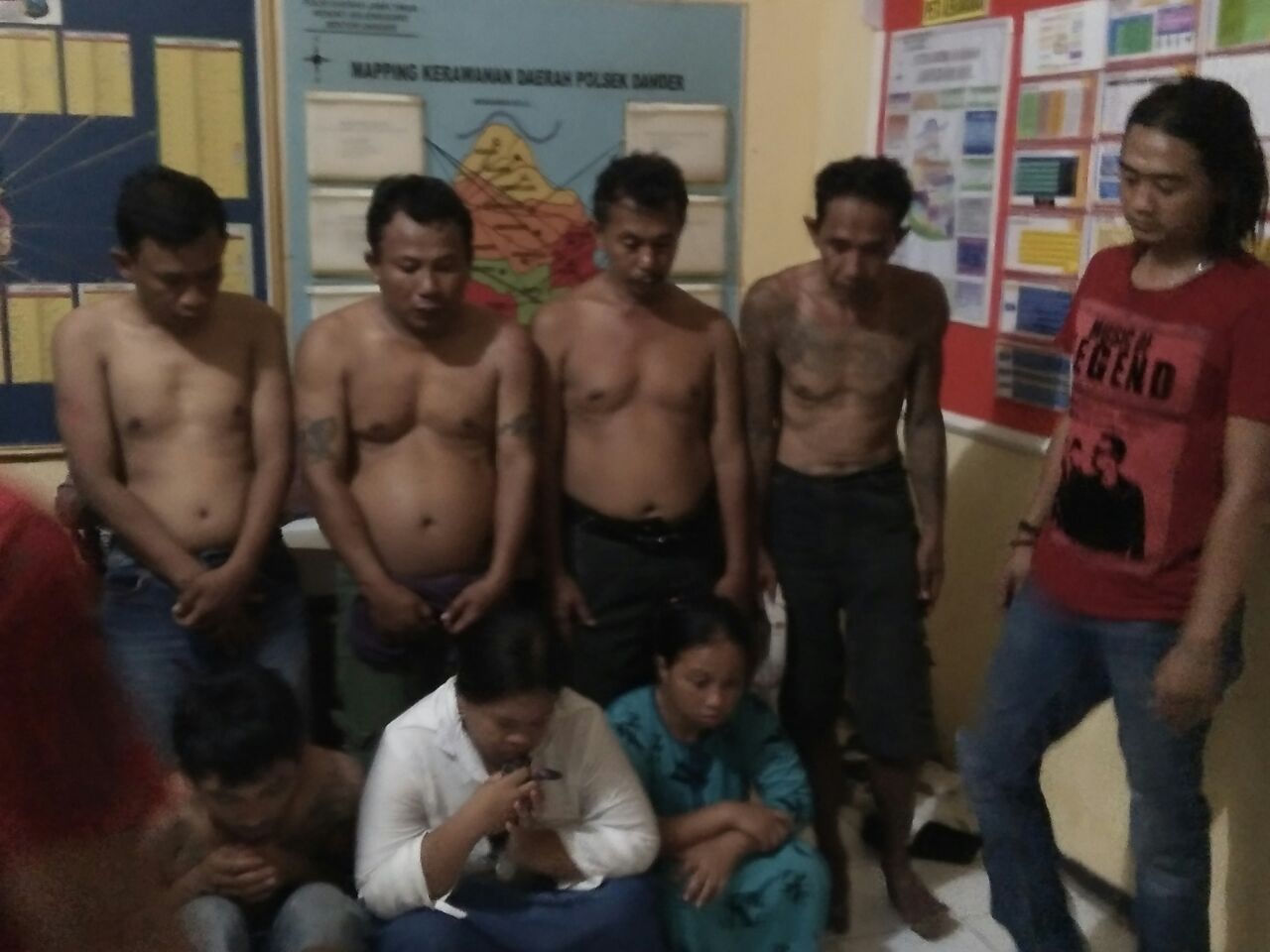Beraksi, Enam Copet Diamankan, Dua Orang Perempuan