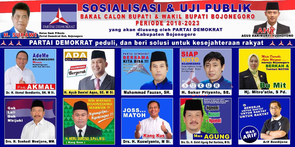 Sosialisasi di Demokrat, 10 Tokoh Urunan Rp25 Juta