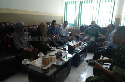 Pra Seminar, BEM IAI Sunan Giri Audiensi dengan Kodim