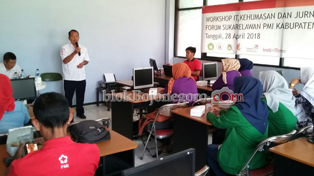 Forum Relawan PMI Bojonegoro Gelar Workshop