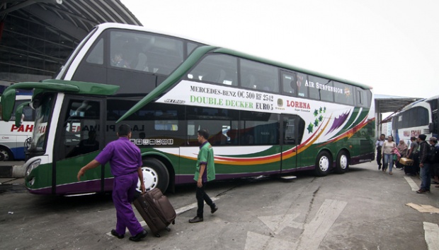 Mudik Lebaran, Bus di Jawa Timur Langgar Trayek