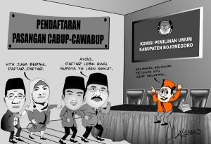 Ambil Formulir, Bacabup Bayar Rp25 Juta