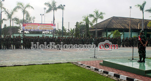 Kodim 0813 Bojonegoro Gelar Latorsar Bareng Koramil