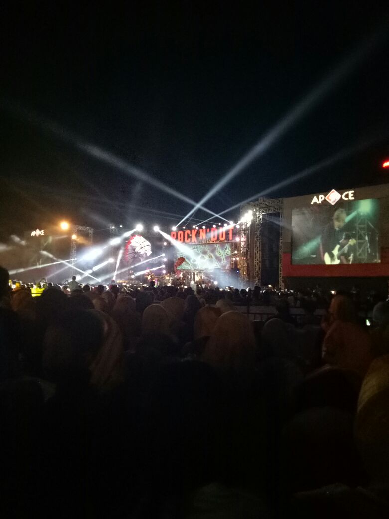 Ribuan Penonton Padati Rock N' Dut Police Expo