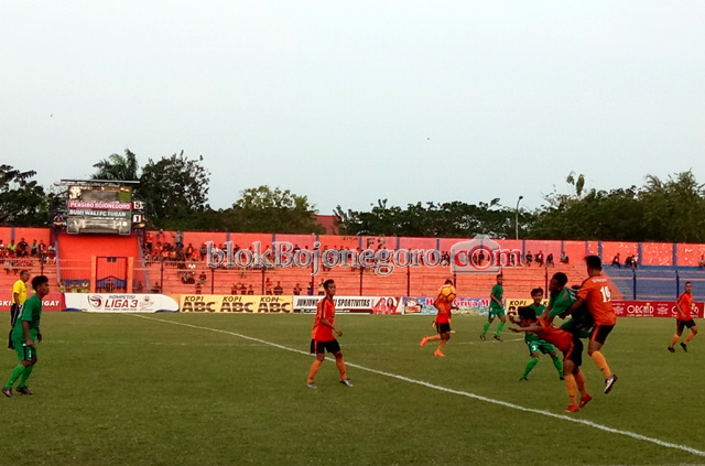 Menggila, Persibo Unggul 5-1 atas Bumi Wali FC