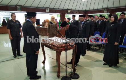 Pastikan 109 PNS, Enam Pejabat Eselon II Ikut Dilantik