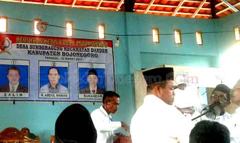 H. Abdul Manan, Menangkan Pilkades Sumberagung