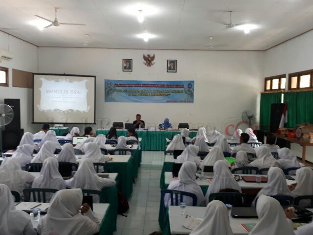 Demi Budaya Literasi, SMAN 3 Gelar Pelatihan Menulis