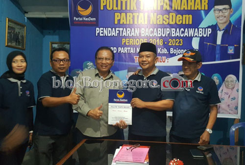 Bacabup ke Sembilan Akmal Daftar Nasdem