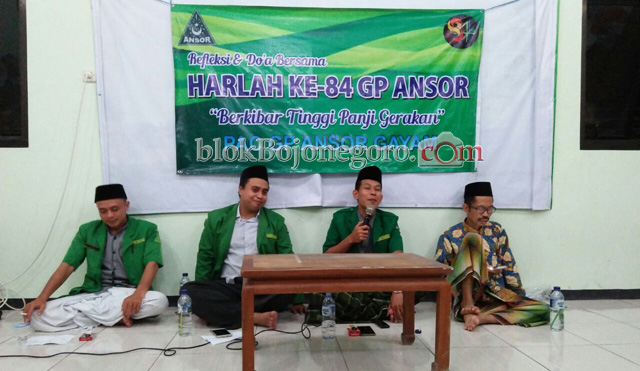 Ansor Gayam Ajak Refleksi Pengurus dan Kader