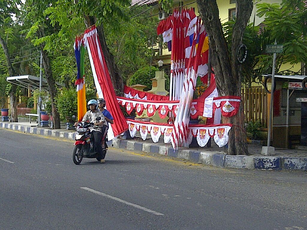 Jelang HUT RI, Penjual Bendera Agustusan Mulai Marak