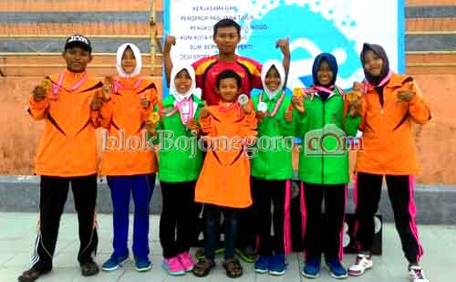 Hebat, Atletik Bojonegoro Gondol 4 Medali Emas