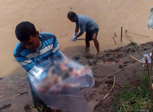 Bayi Berjenis Kelamin Laki-Laki Dibuang di Bengawan Solo