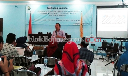 IKIP Gelar Workshop Publikasi Jurnal Internasional