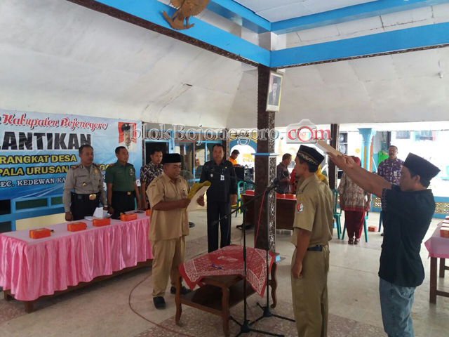 Kecamatan Kedewan Awali Pelantikan Pemdes Baru