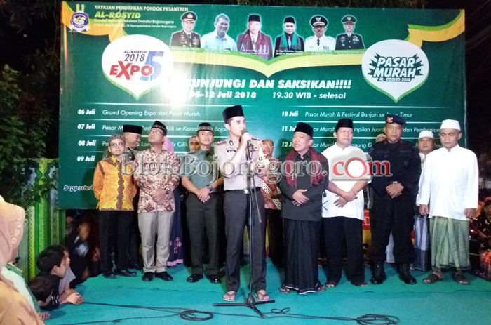Expo Pasar Murah Al Rosyid Dibuka, Pengunjung Bludak