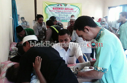 Berbagai Elemen Gelar Bhakti Kesehatan di Ngasem