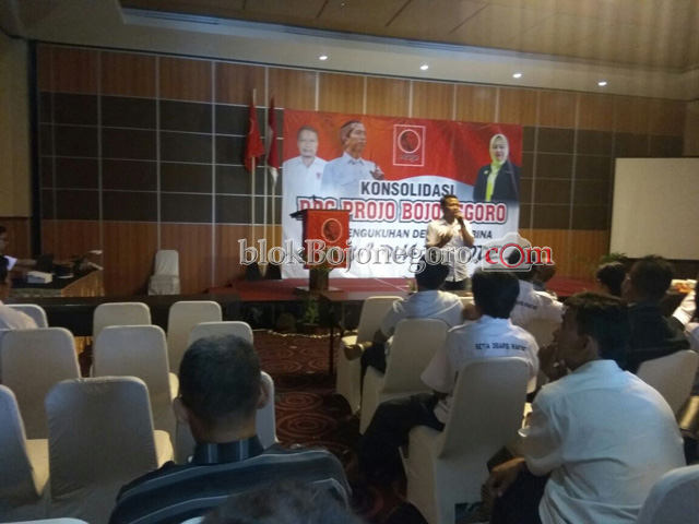 Relawan Projo Konsolidasi dan Kukuhkan Anggota