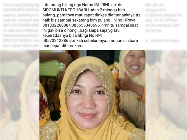 Bidan Puskesmas Kepohbaru Dua Minggu Belum Pulang