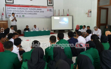 Turut Latgab, Relawan PMI Ikut Sukseskan Pemilu