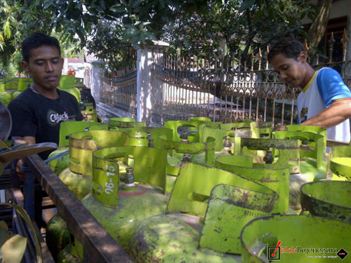 Di Bojonegoro, Stok Tabung Elpiji 3 Kg Masih Aman
