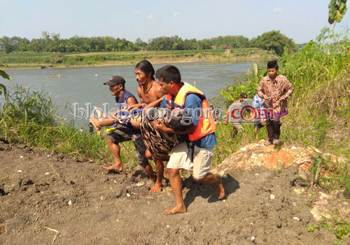 Mancing dan Mandi di Bengawan Solo, Slamet Tewas Tenggelam