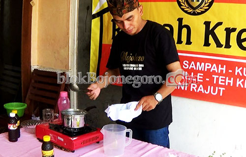 Segarnya Minuman dari Bunga Bougenville dan Kemangi