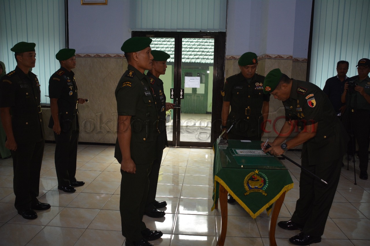 Sertijab Dandim Bojonegoro Berlangsung Khitmad dan Haru