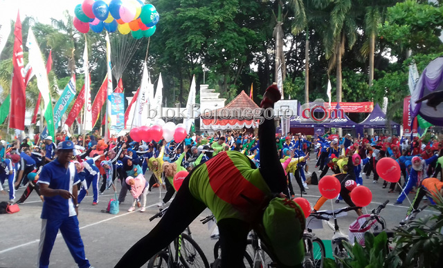 Bakorwil Budayakan Sehat dengan Senam dan Jalan Santai