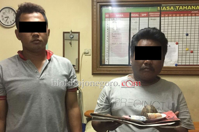 Bandar dan Penombok Judi Ditangkap Tim Polres Bojonegoro