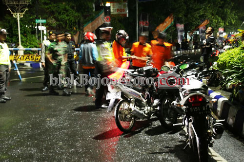 Perayaan Tahun Baru, 89 Motor Knalpot Brong Diamankan