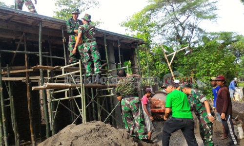 Danramil Balen Pimpin Karya Bakti Musala di Suwaloh