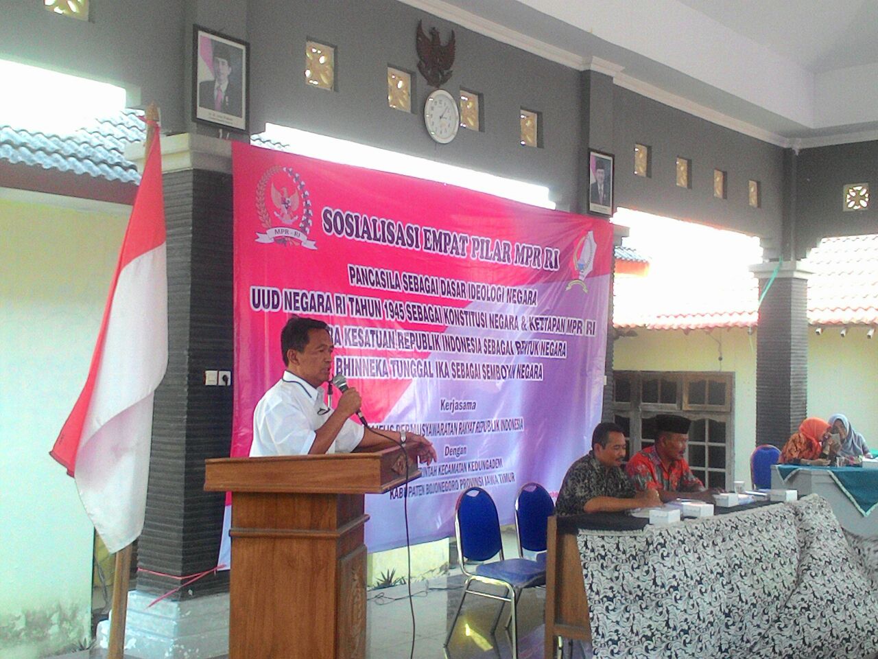 Kuswiyanto Perkuat 4 Pilar MPR RI di Kedungadem