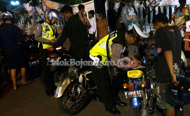 Malam Takbir, 71 Pengendara Terjaring Razia