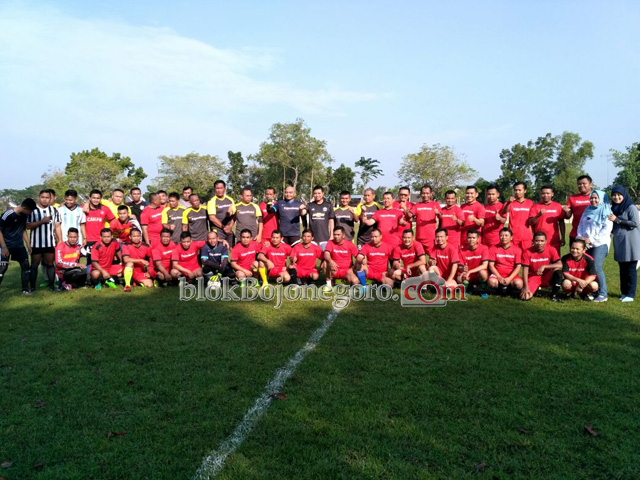 Jalin Silaturohim, Polres, Dandim dan EMCL Sepakbola Bersama
