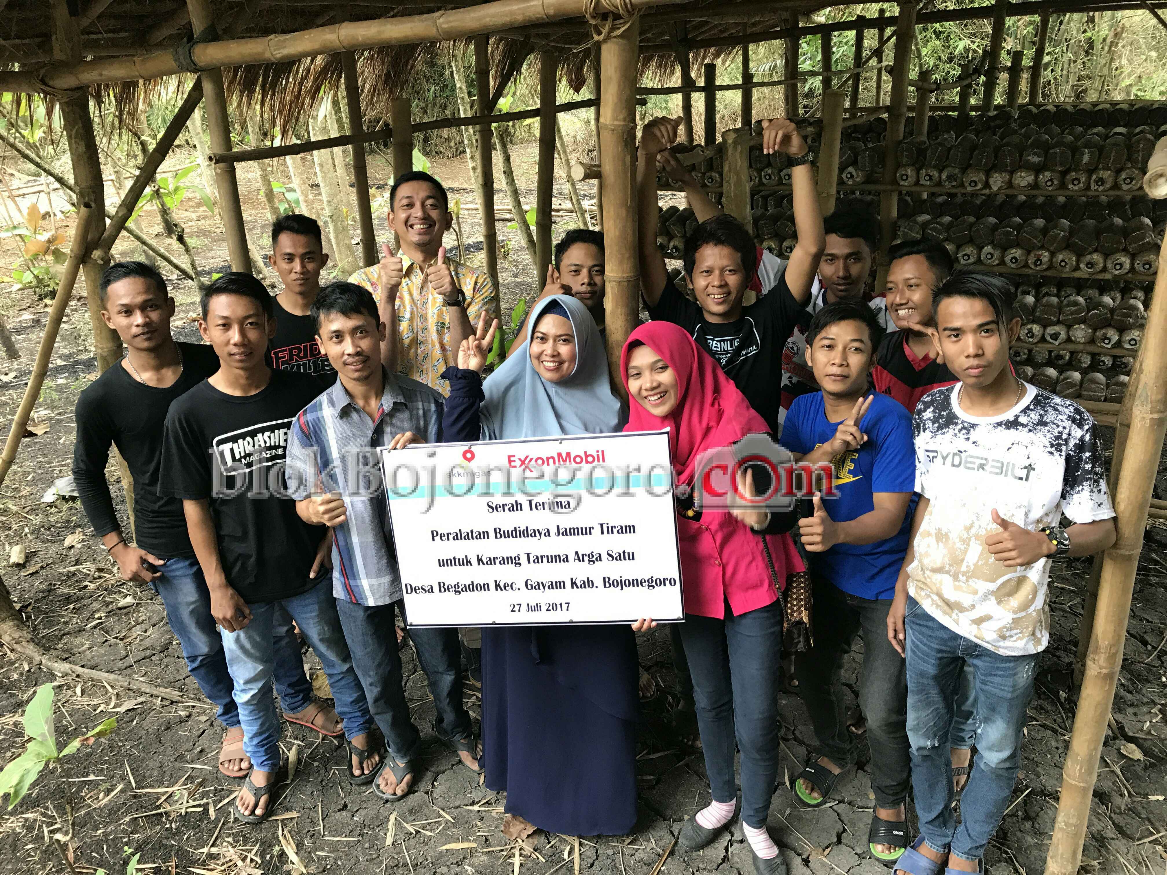 EMCL Sumbang Alat Pengolahan Jamur Tiram untuk Kartar