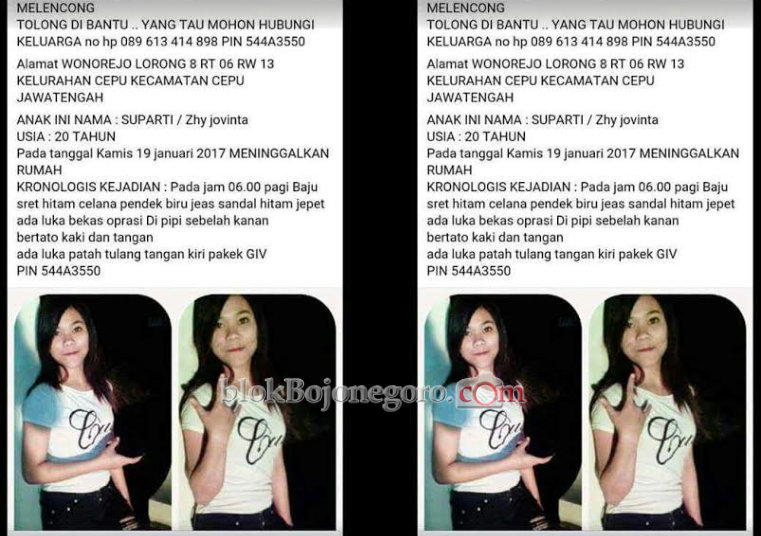 Mayat Wanita di Bengawan Solo Diduga Warga Cepu