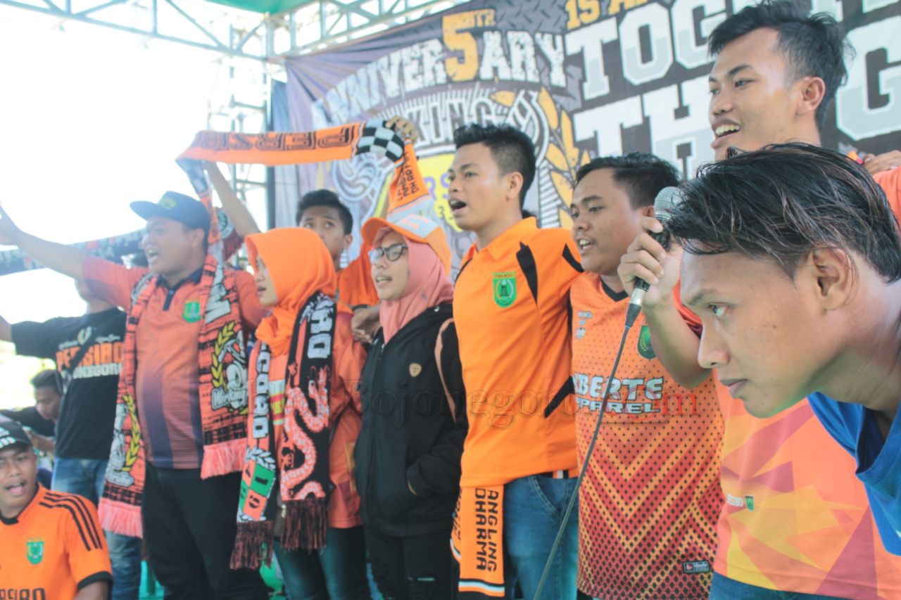 Rayakan Ultah ke-5, Viking Bojonegoro Doakan Persibo Naik Kasta