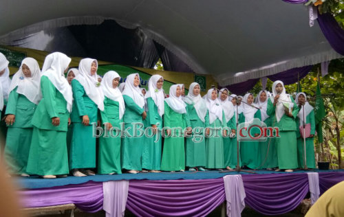 Pengurus Baru Fatayat NU Kanor Dilantik