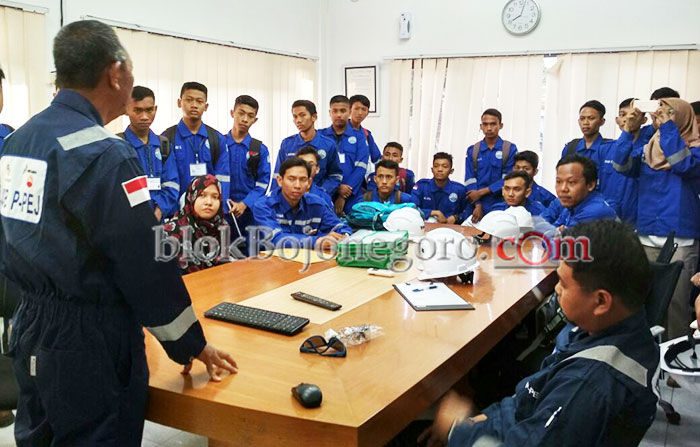 JOB PPEJ Uji Siswa SMK Migas di Lapangan Mudi