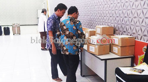 105 Box Soal Ujian Perangkat Tiba di Polres