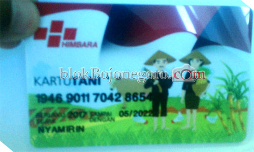Kartu Tani Bisa untuk ATM