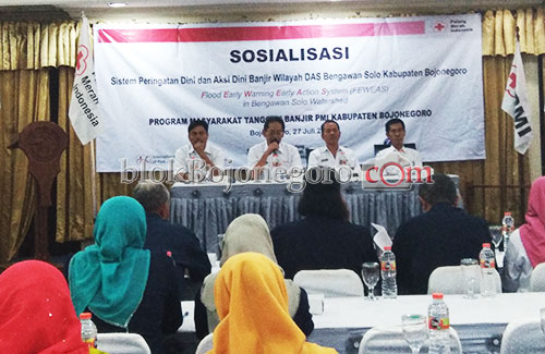 PMI Kenalkan FEWEAS Pada Kecamatan DAS Bengawan